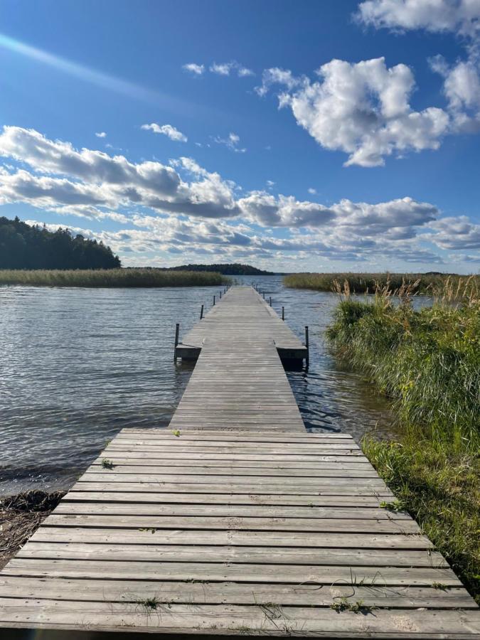 New Lakehouse - Amazing Sea View And Private Pier! Stockholm Eksteriør bilde
