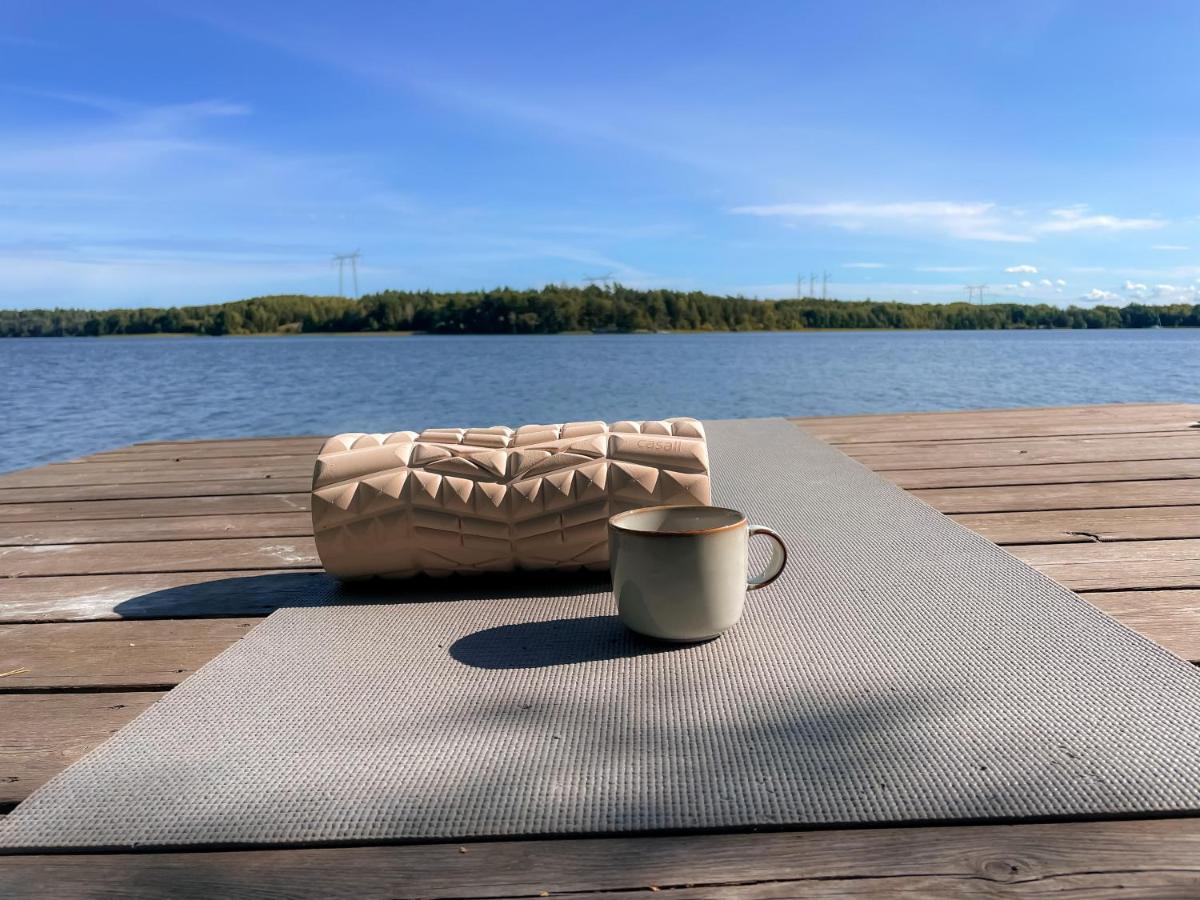 New Lakehouse - Amazing Sea View And Private Pier! Stockholm Eksteriør bilde