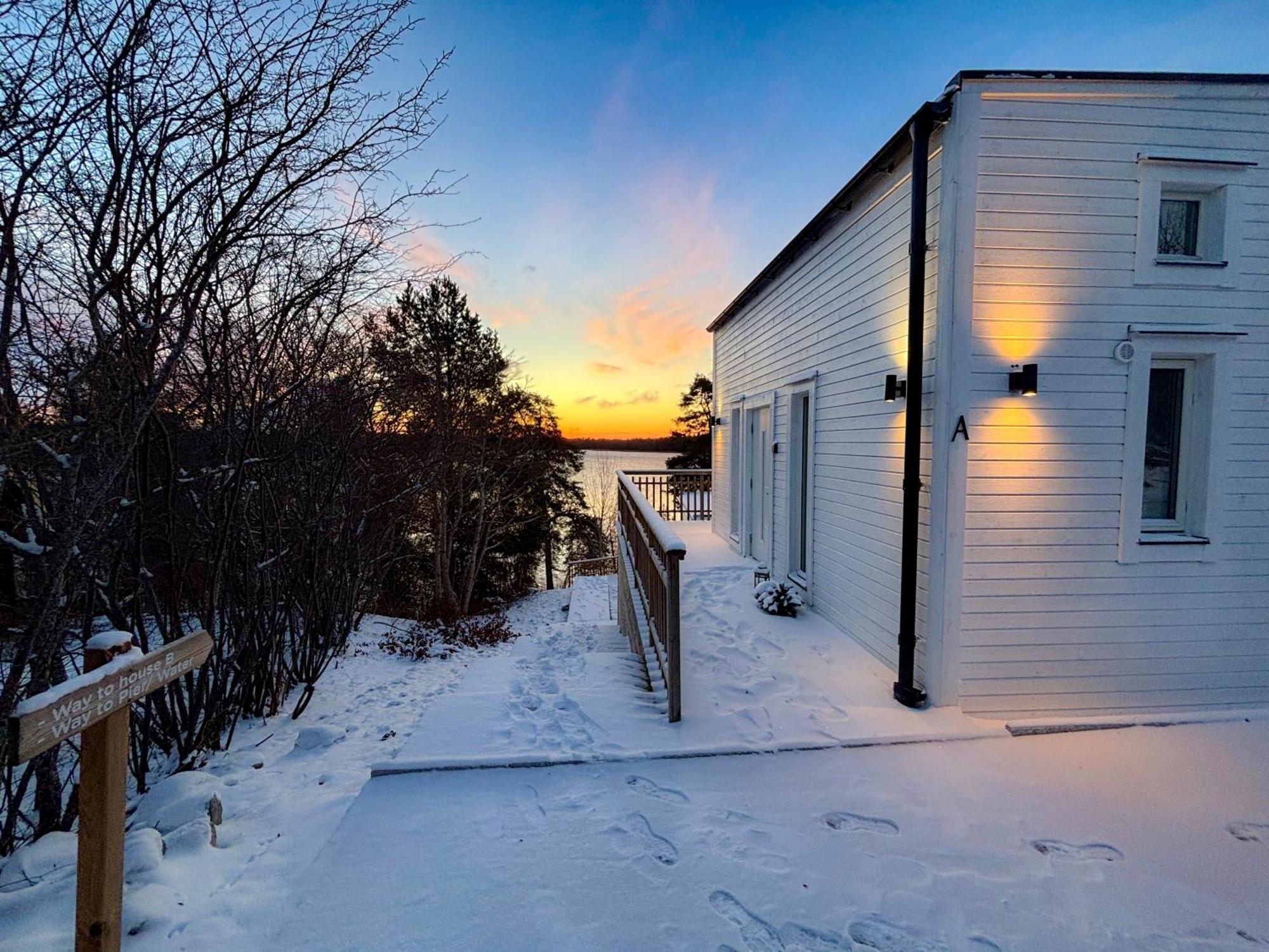 New Lakehouse - Amazing Sea View And Private Pier! Stockholm Eksteriør bilde